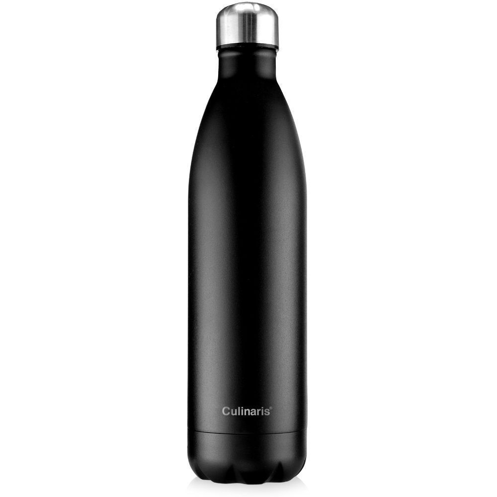 Insulated bottle - 1000 ml - black | Culinaris