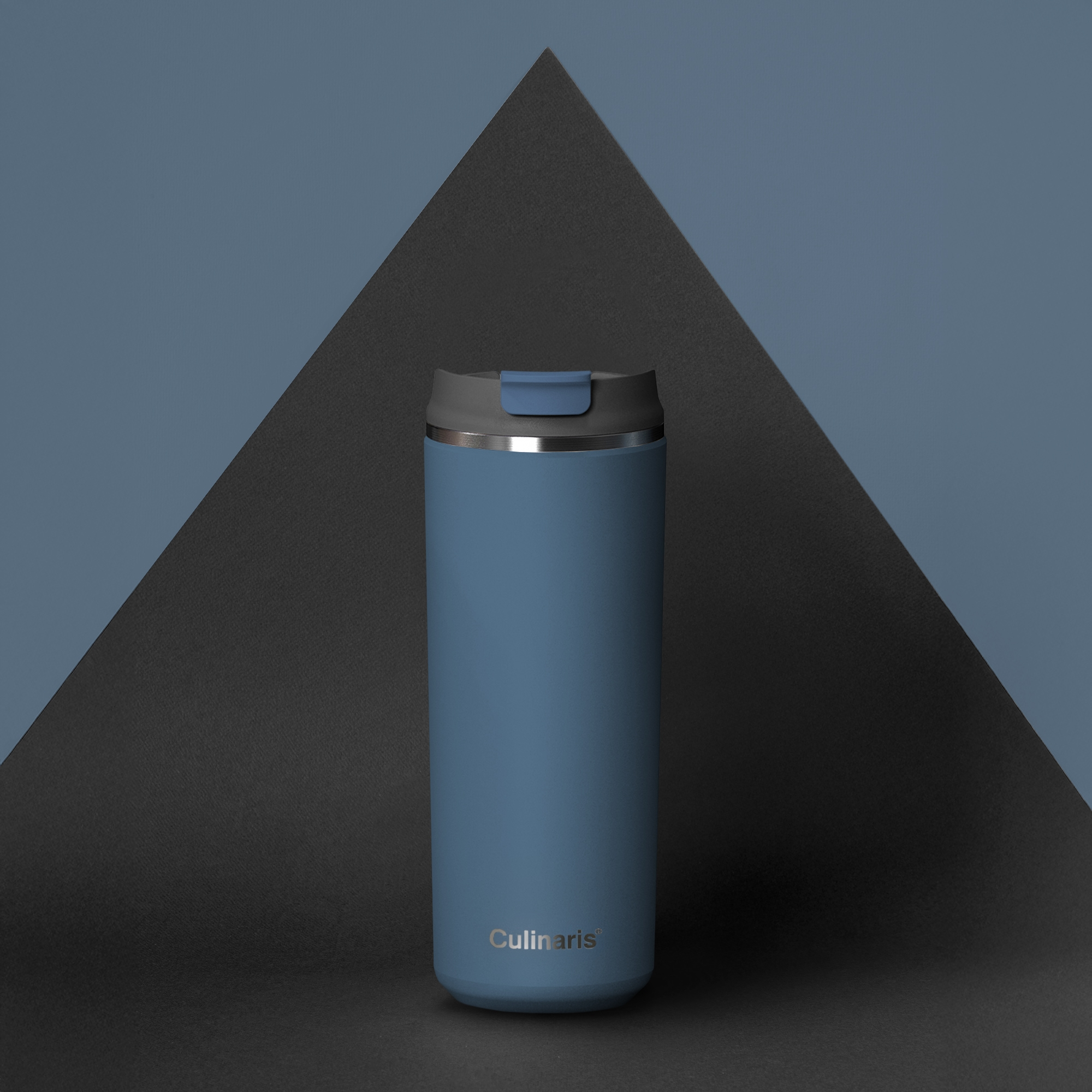 Thermo mug - Amico - 460 ml - blue | Culinaris