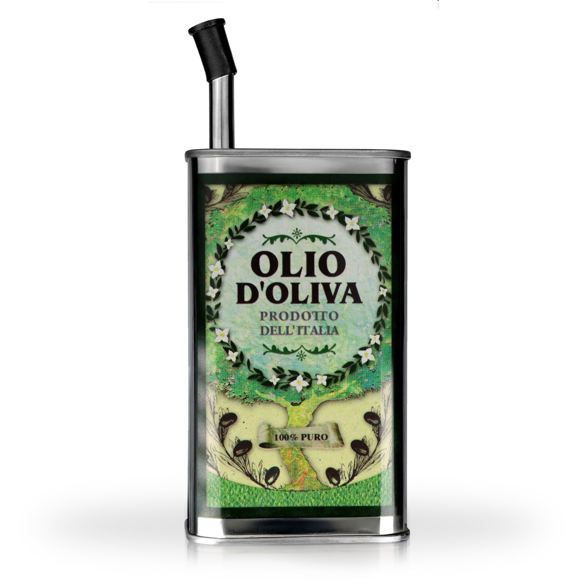 Oil can – Green - 1000 ml | Culinaris