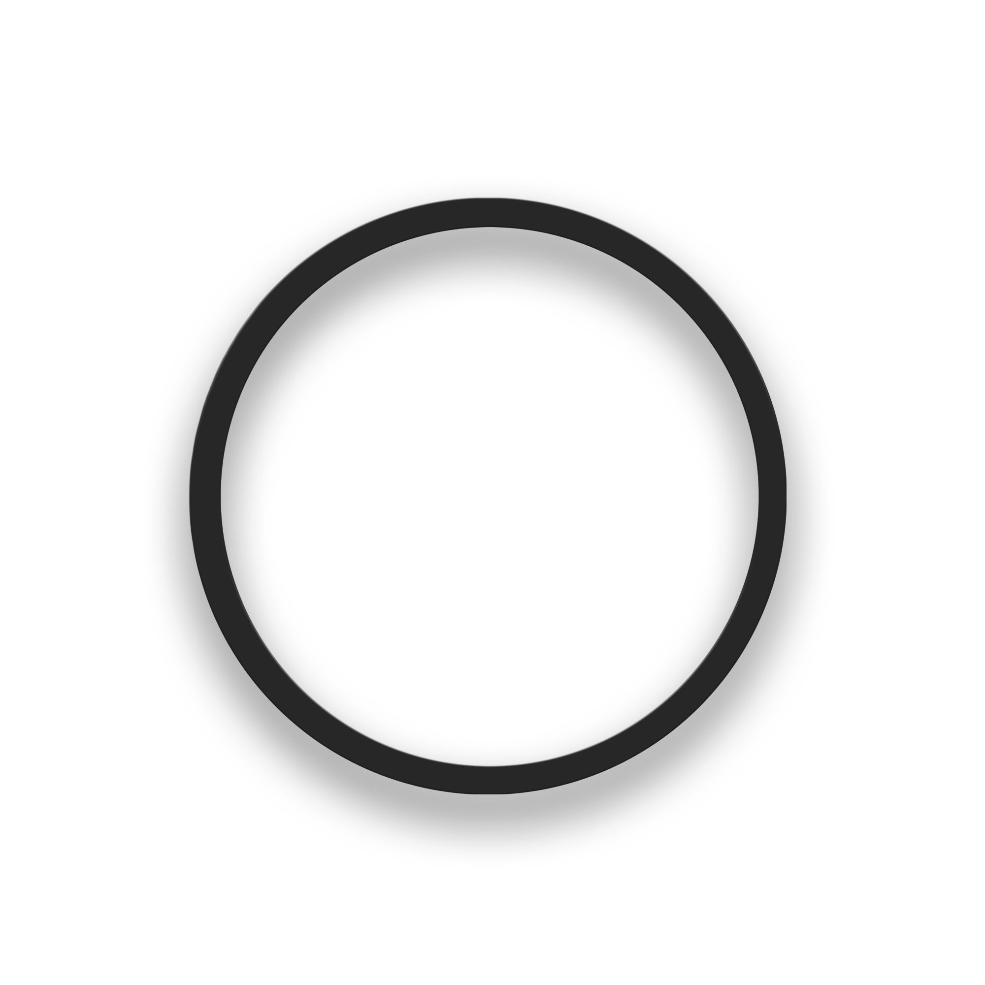 Sealing ring - glass mug Portare - black | Culinaris