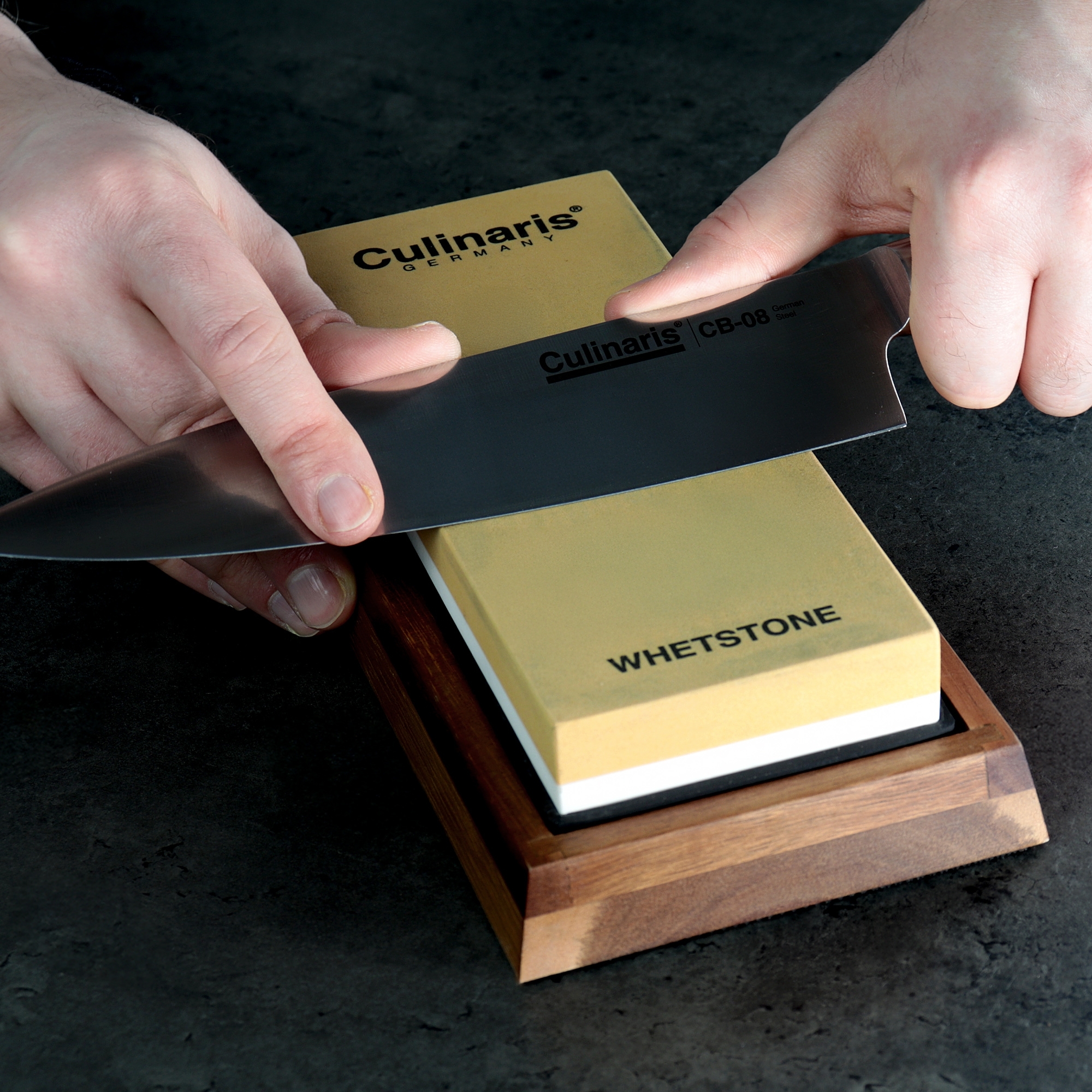 Wet whetstone - 240/1000 - 5-piece set  | Culinaris