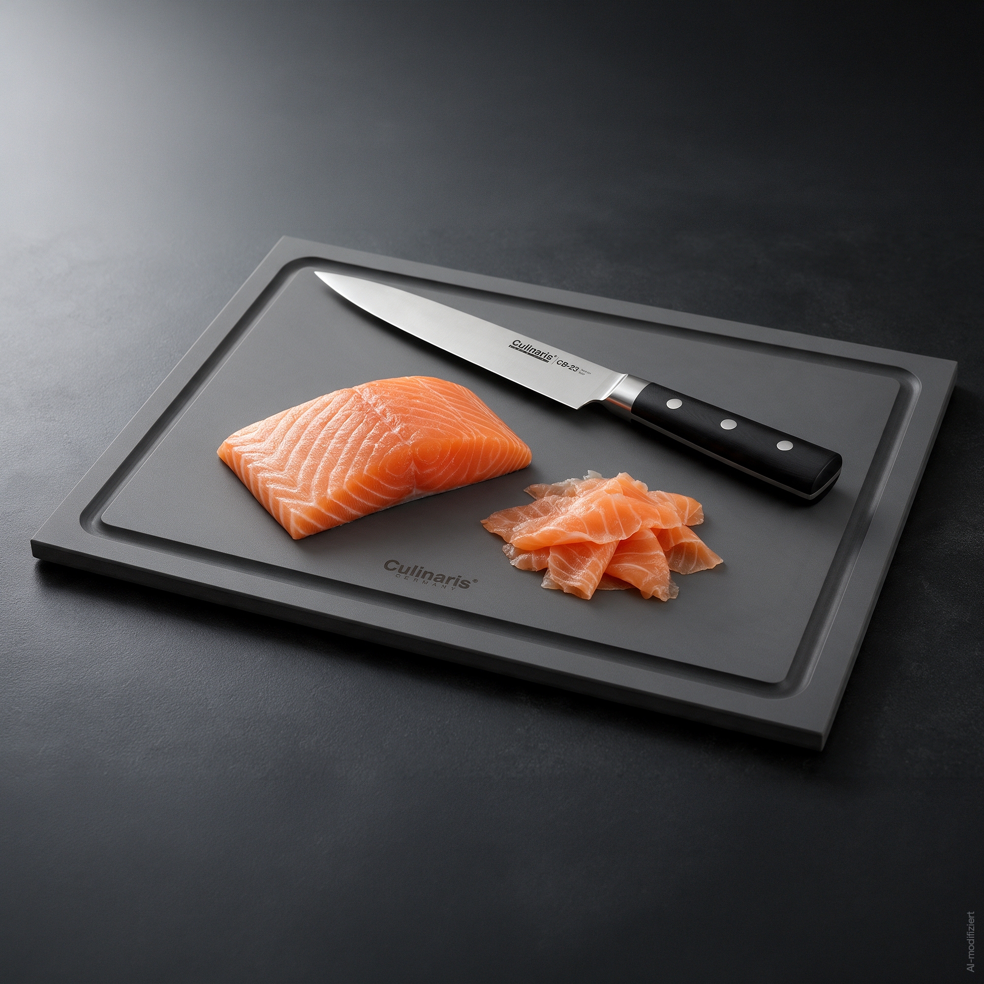 Meat knife, small - Black Series - 20 cm - CB-23 | Culinaris