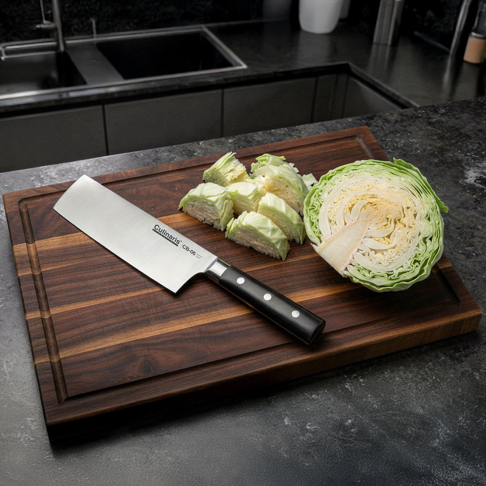 Nakiri - Black Series - 17 cm - CB-06 | Culinaris