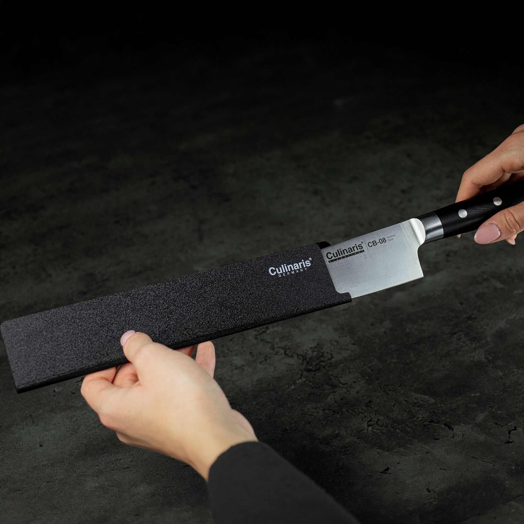 Blade guard - Black Series - 25 x 5 cm - CB-30 | Culinaris