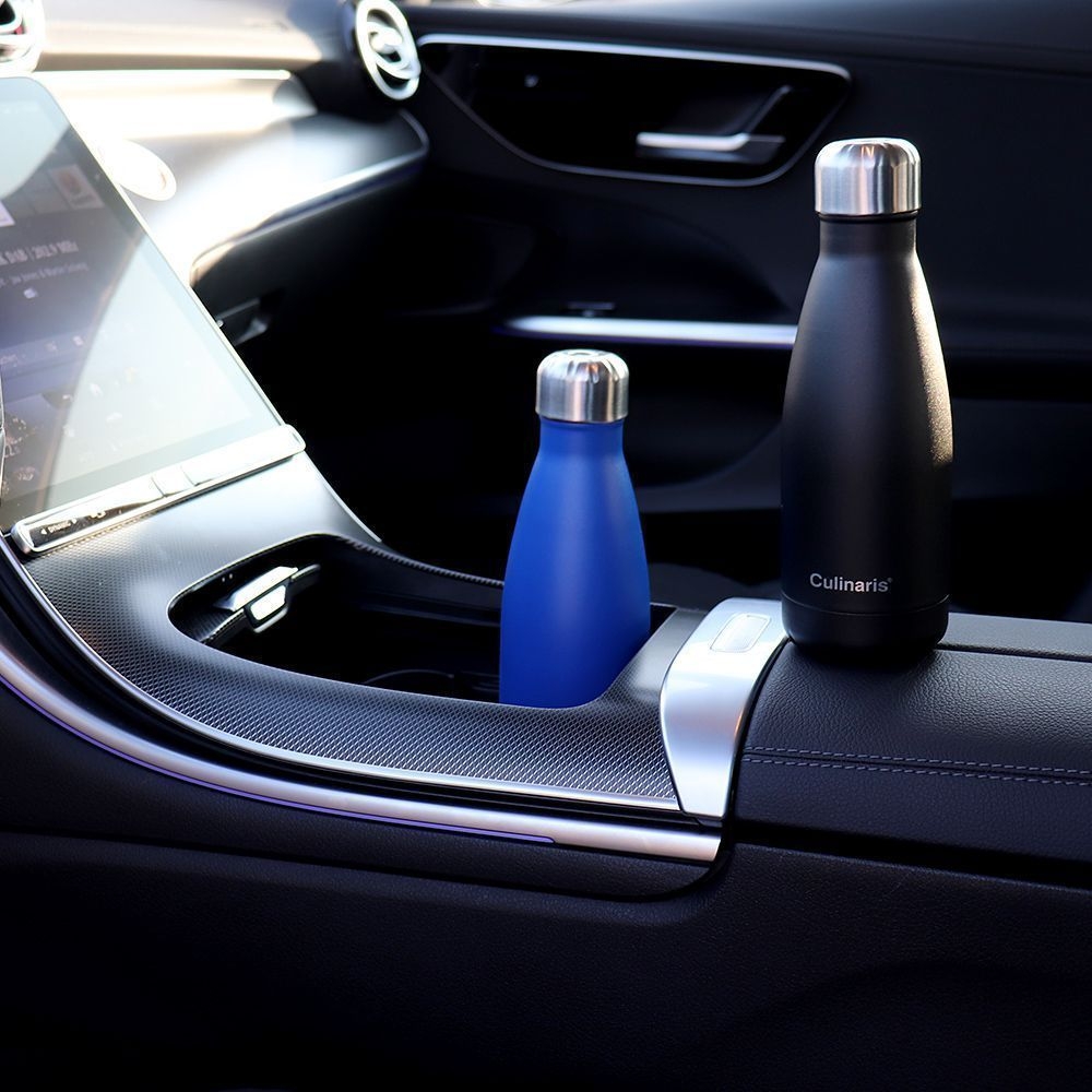 Insulated bottle - 350 ml - black | Culinaris