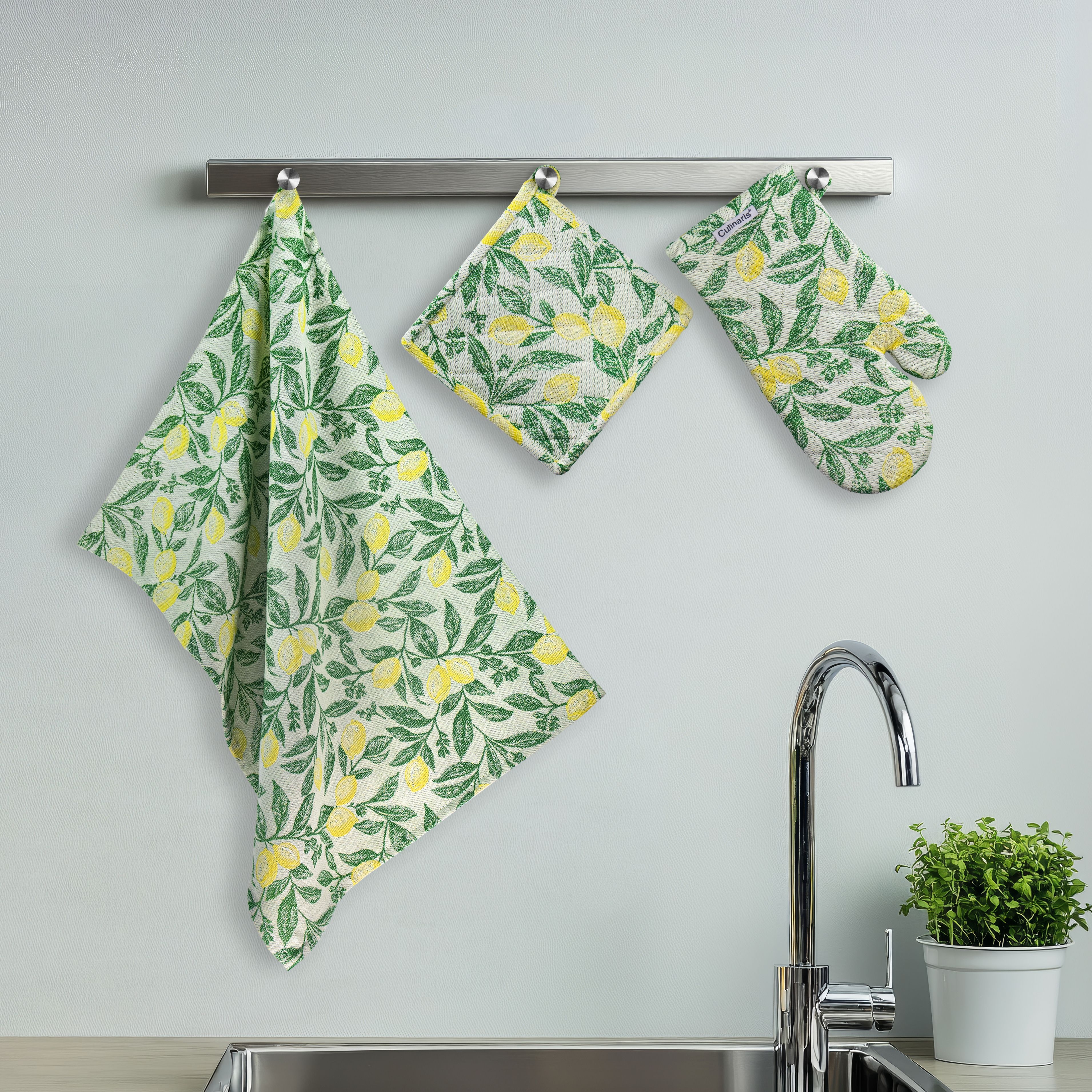 Dish towel - Yellow Lemon | Culinaris