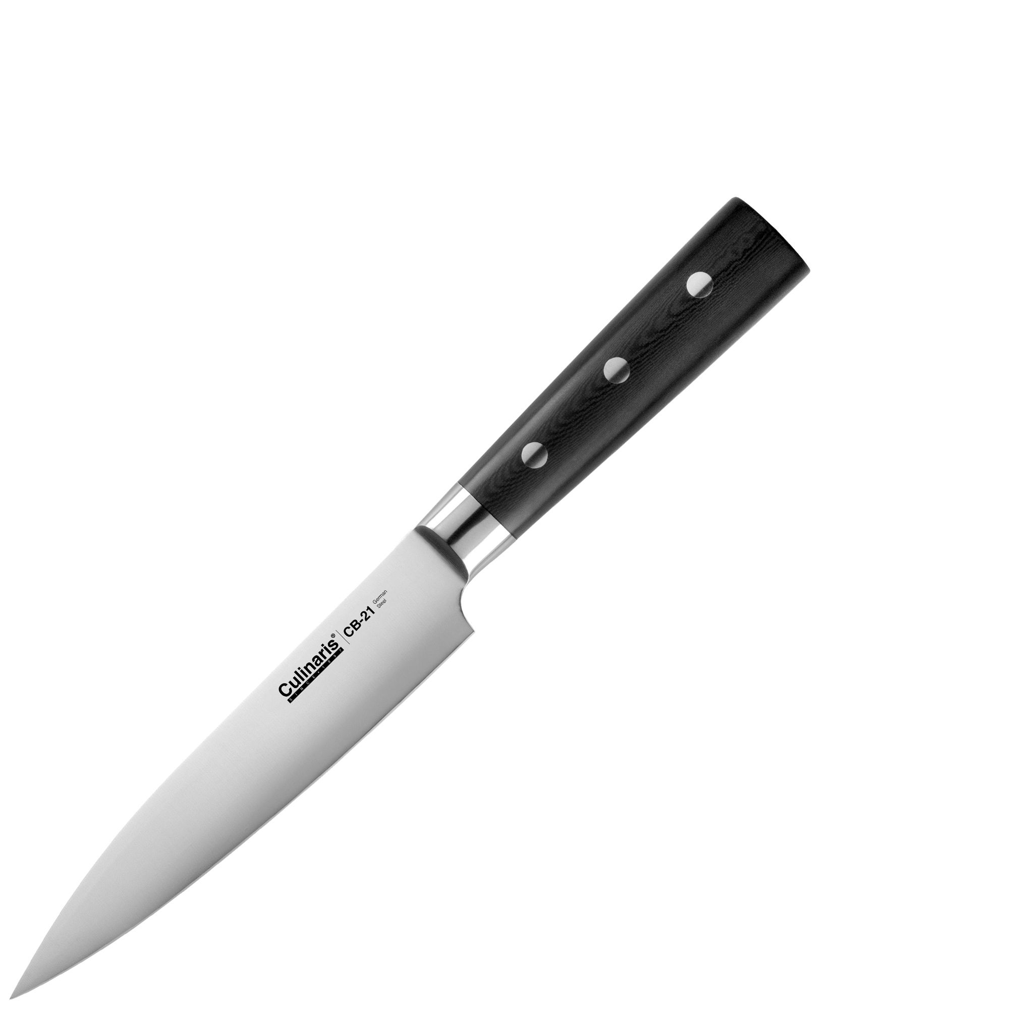 Meat knife, small - Black Series - 16 cm - CB-21 | Culinaris