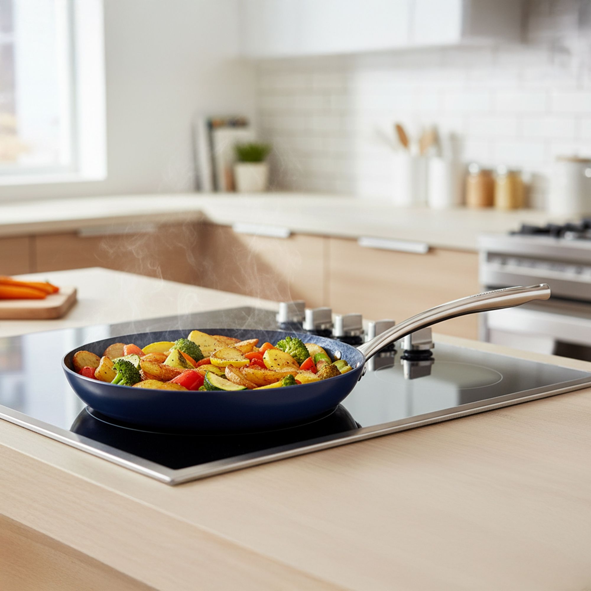 Iron frying pan - Martella - 28 cm - seasoned | Culinaris