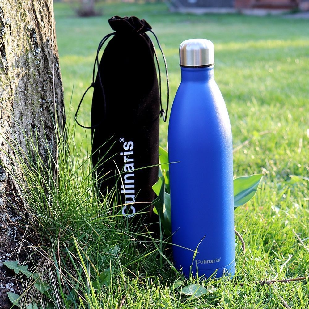 Insulated bottle - 1000 ml - blue | Culinaris