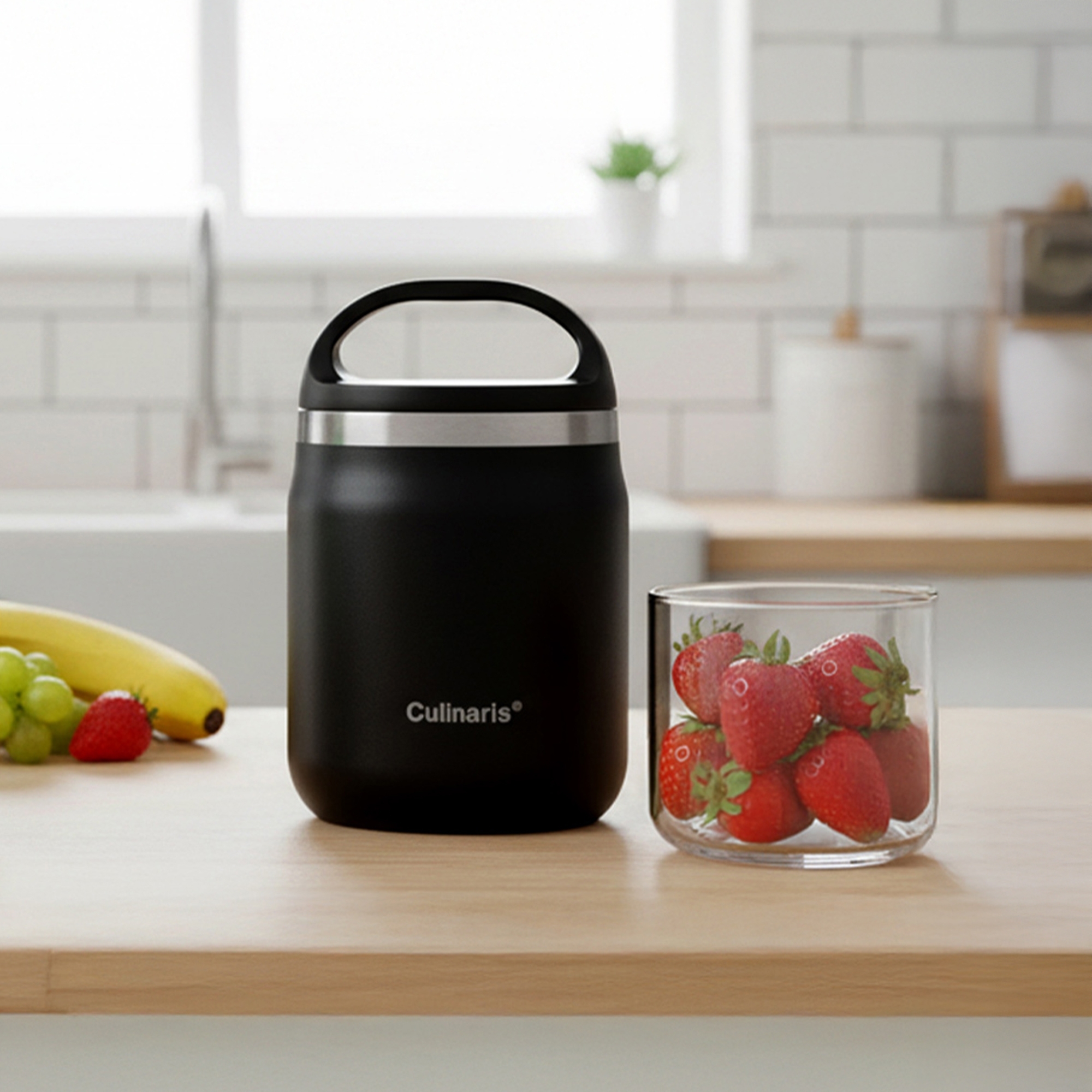 Lunchpot - Portare - 600 ml - black | Culinaris
