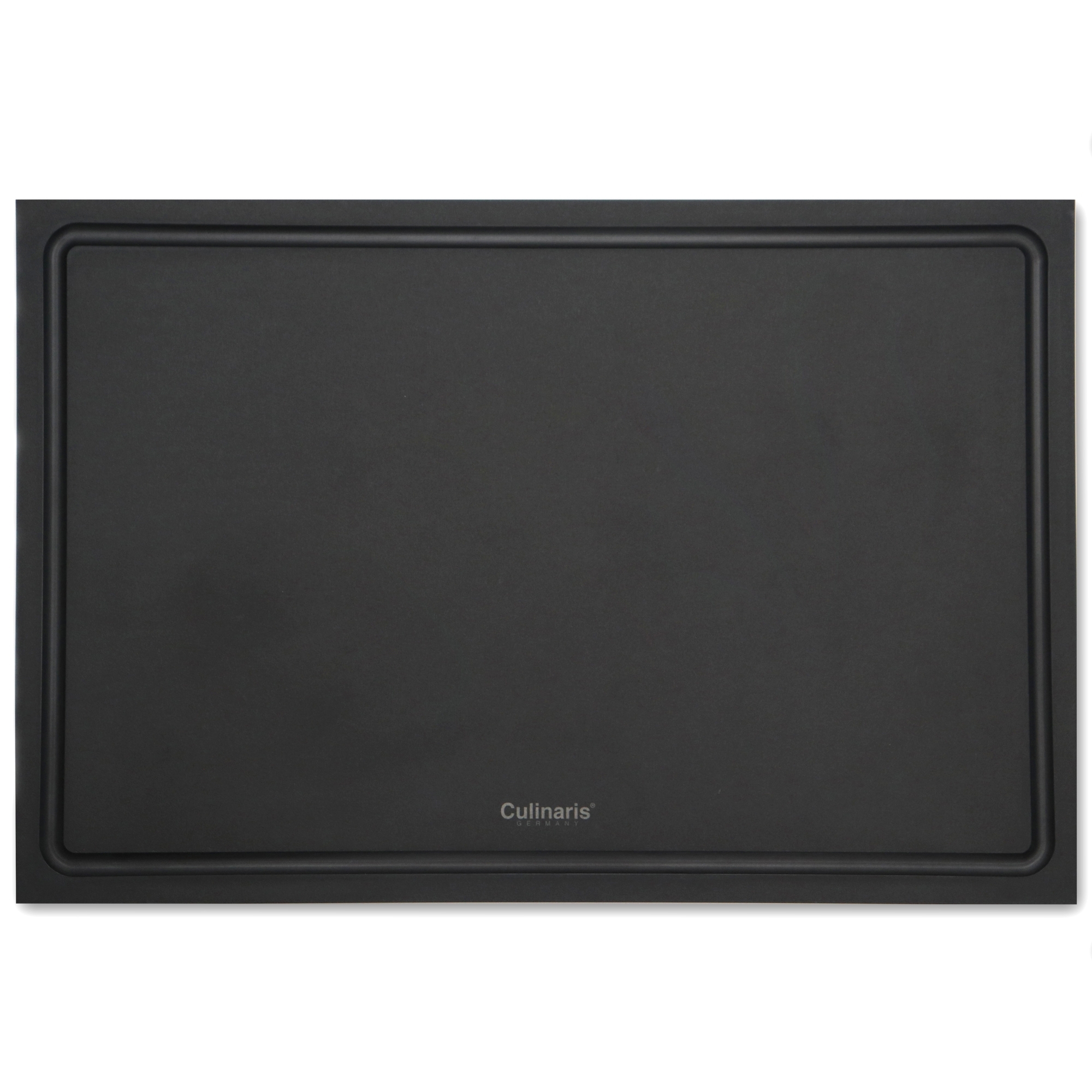 NERO chopping board 45 x 30 x 0.9 cm + NEROCURA wood balm | Culinaris