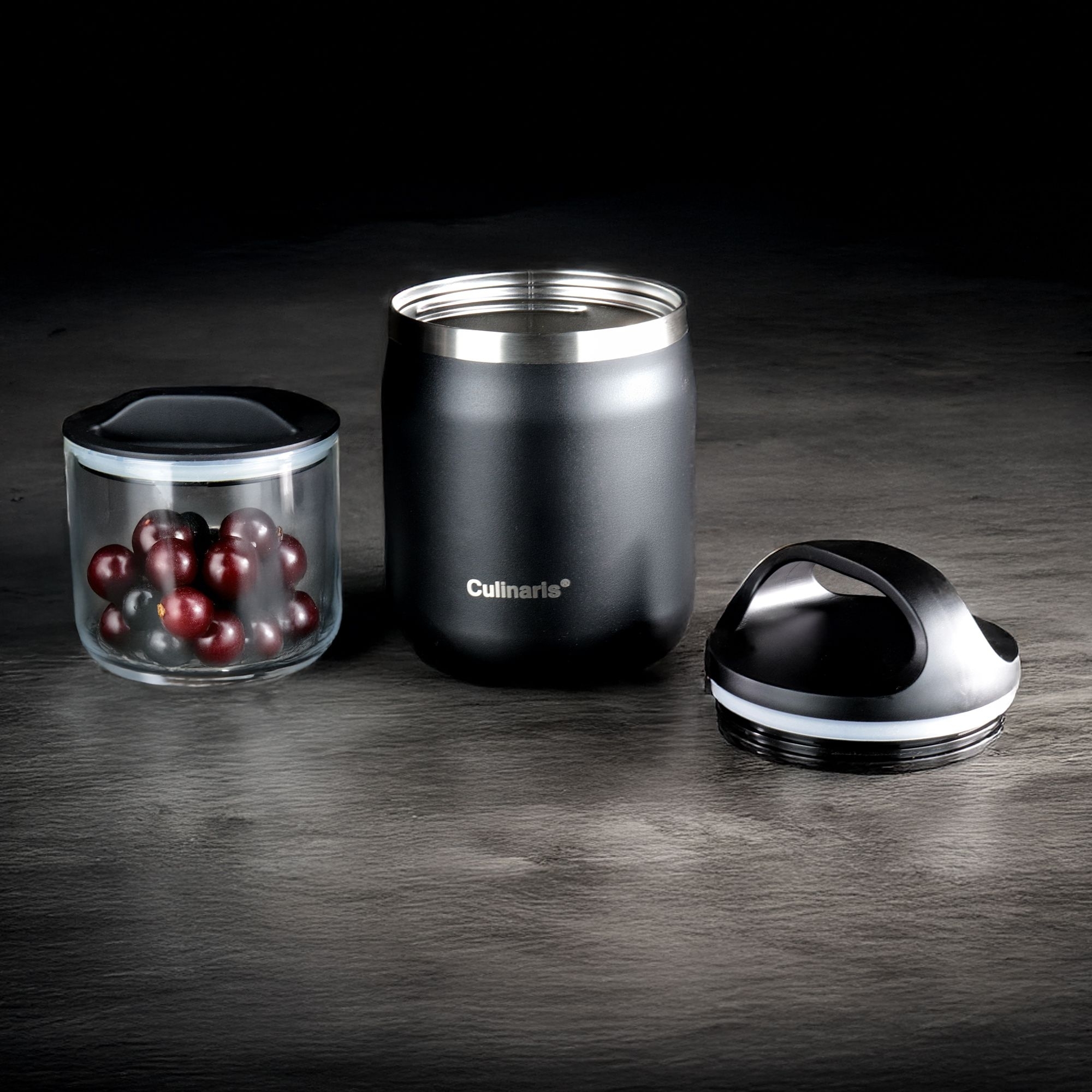 Lunchpot - Portare - 600 ml - black | Culinaris