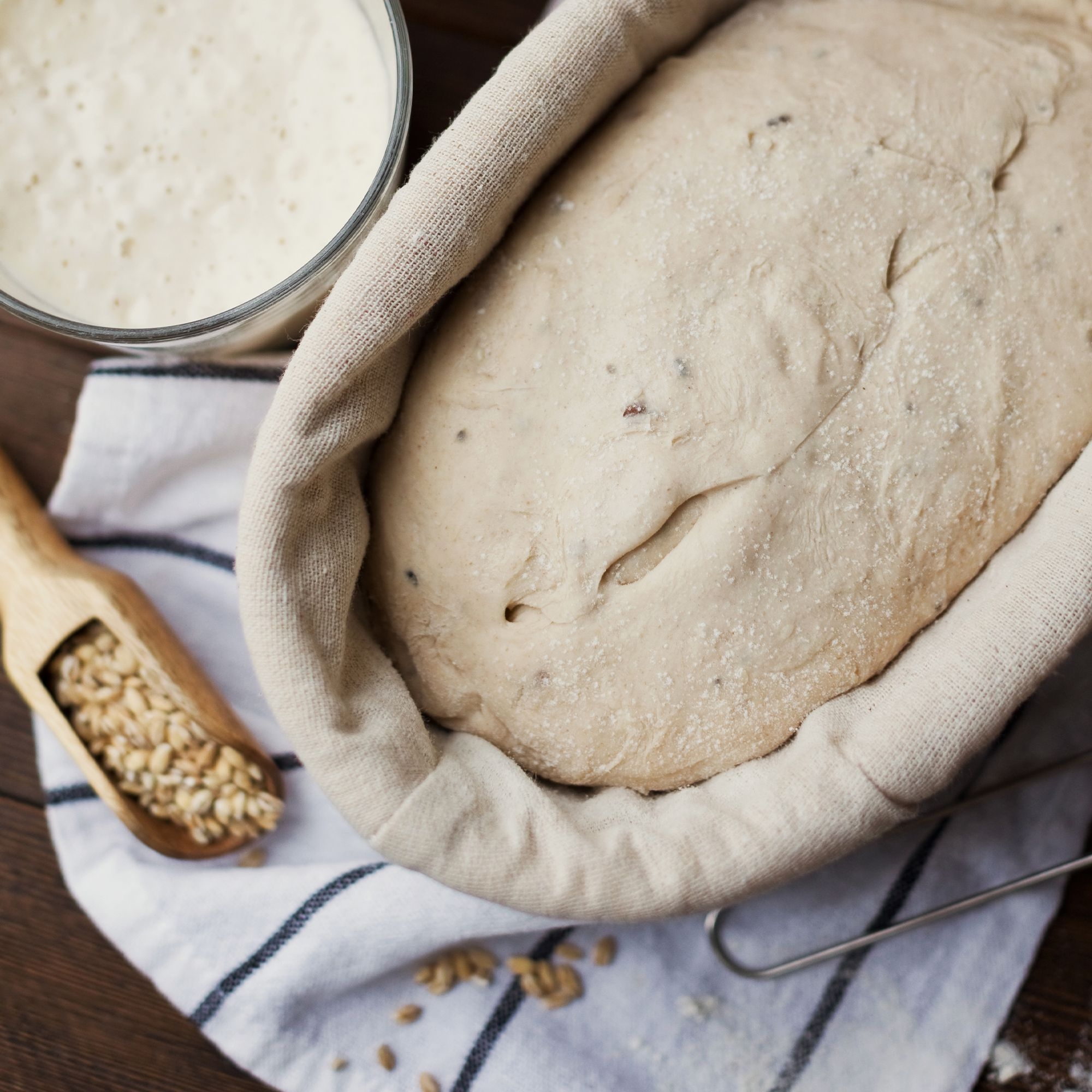 Proofing Basket elongated with liner - PADEIRO - 30 cm | Culinaris
