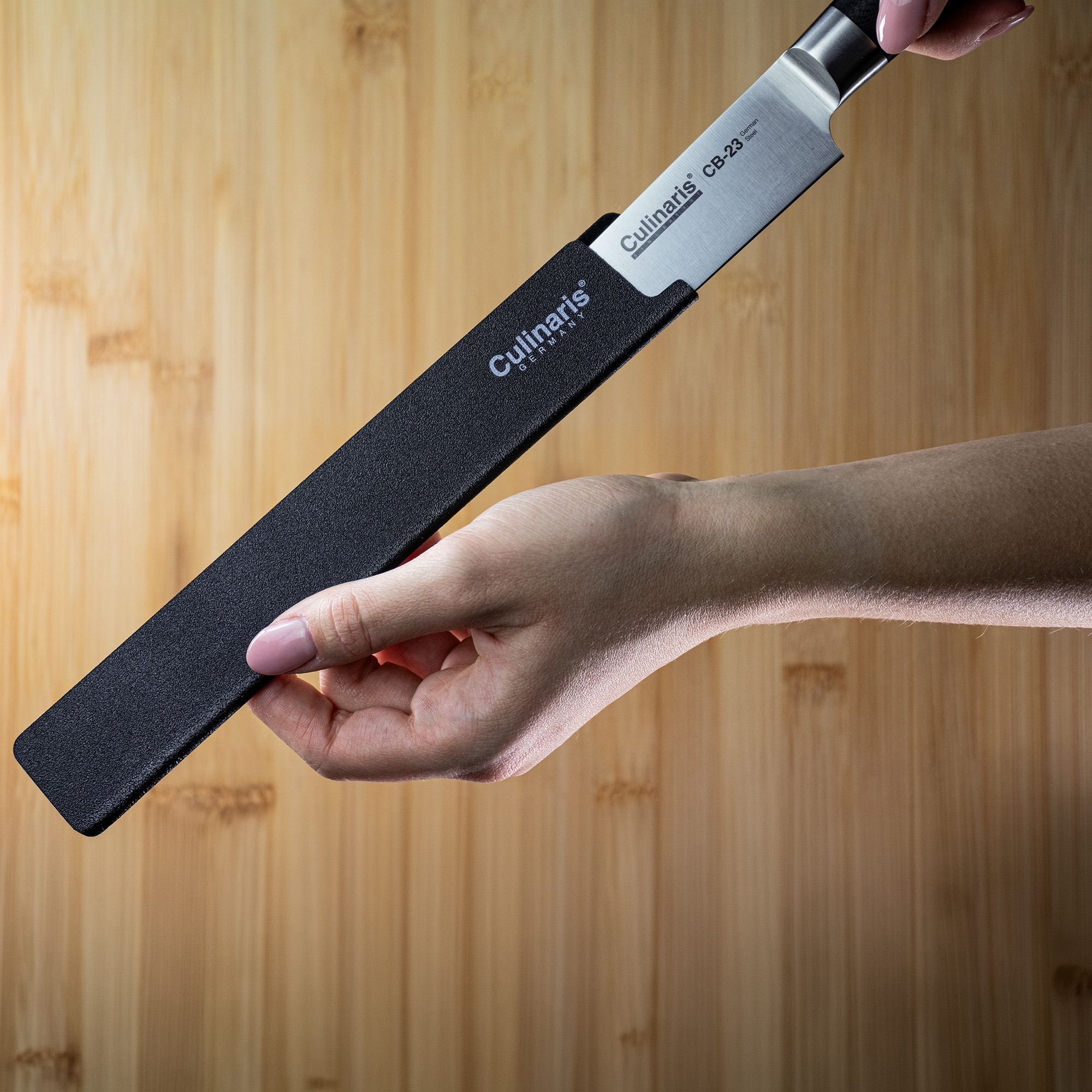 Blade guard - Black Series - 22 x 3.5 cm - CB-25 | Culinaris