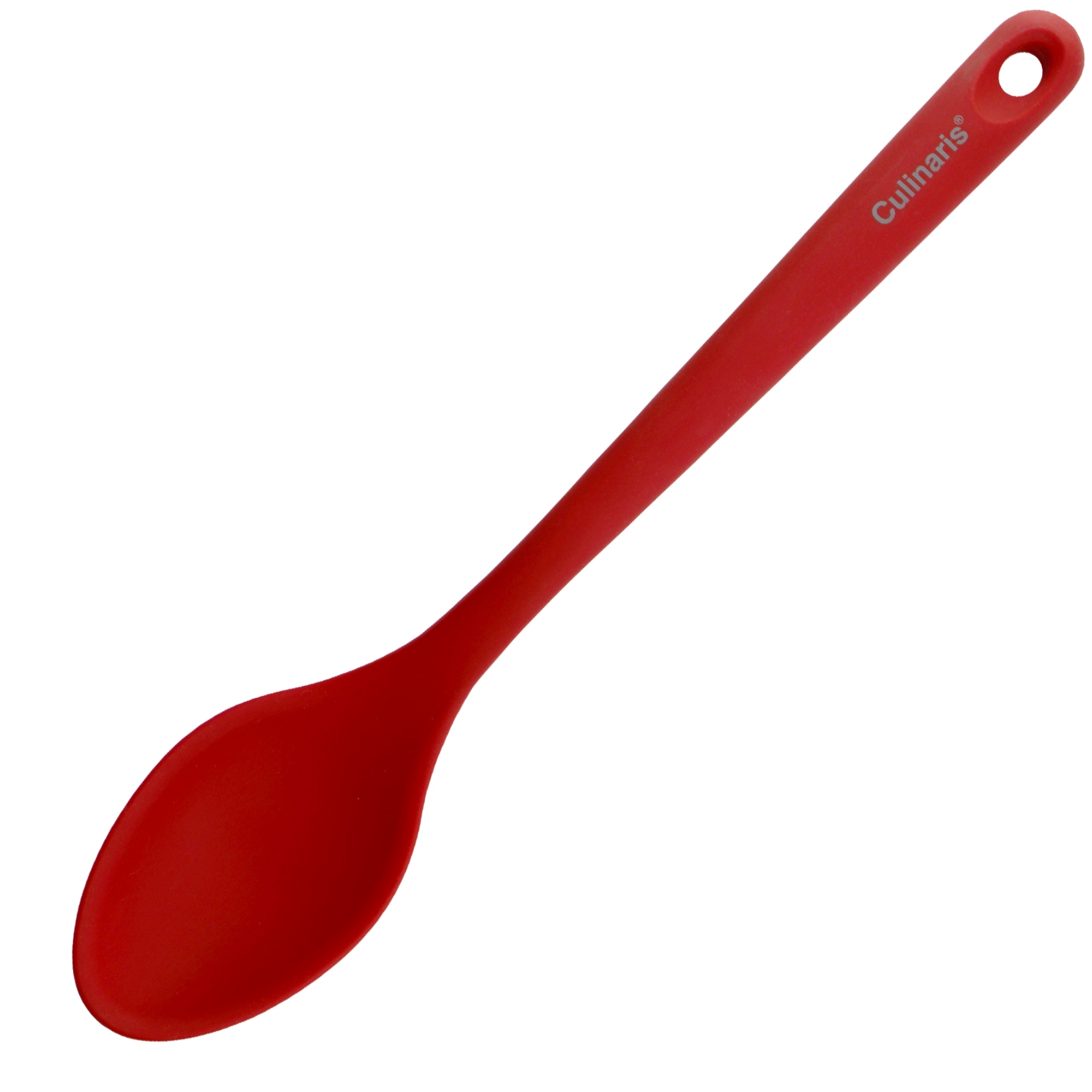 Serving spoon - silicone - red | Culinaris