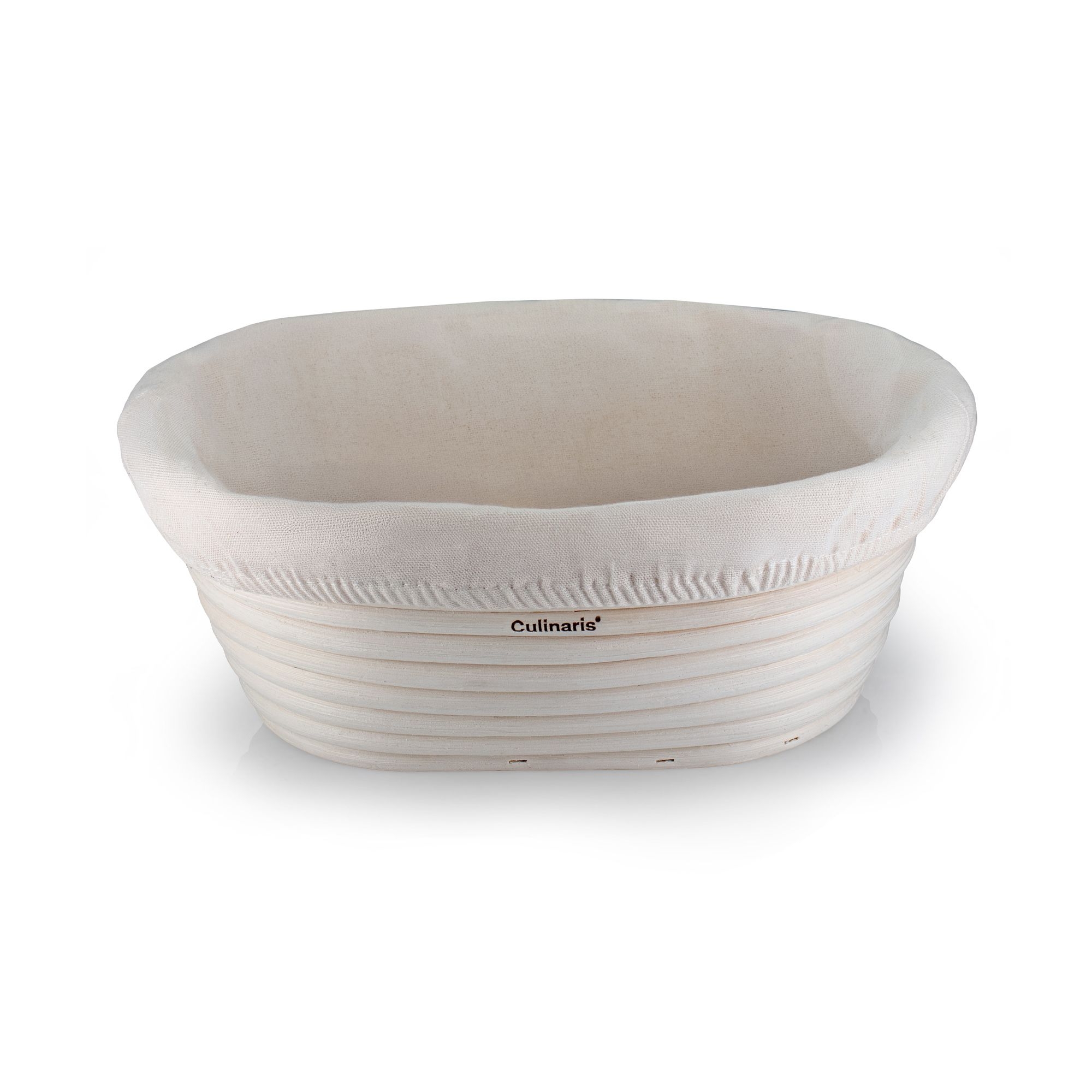 Proofing Basket oval with liner - PADEIRO - 24.5 cm | Culinaris