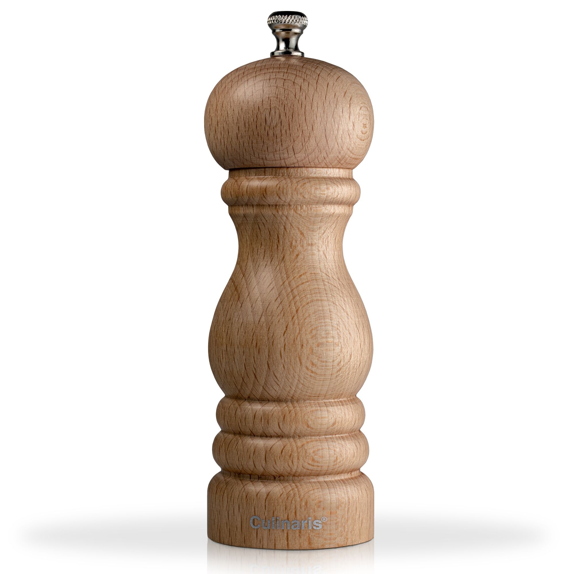 Salt mill - Molina - 18 cm - Beech wood | Culinaris