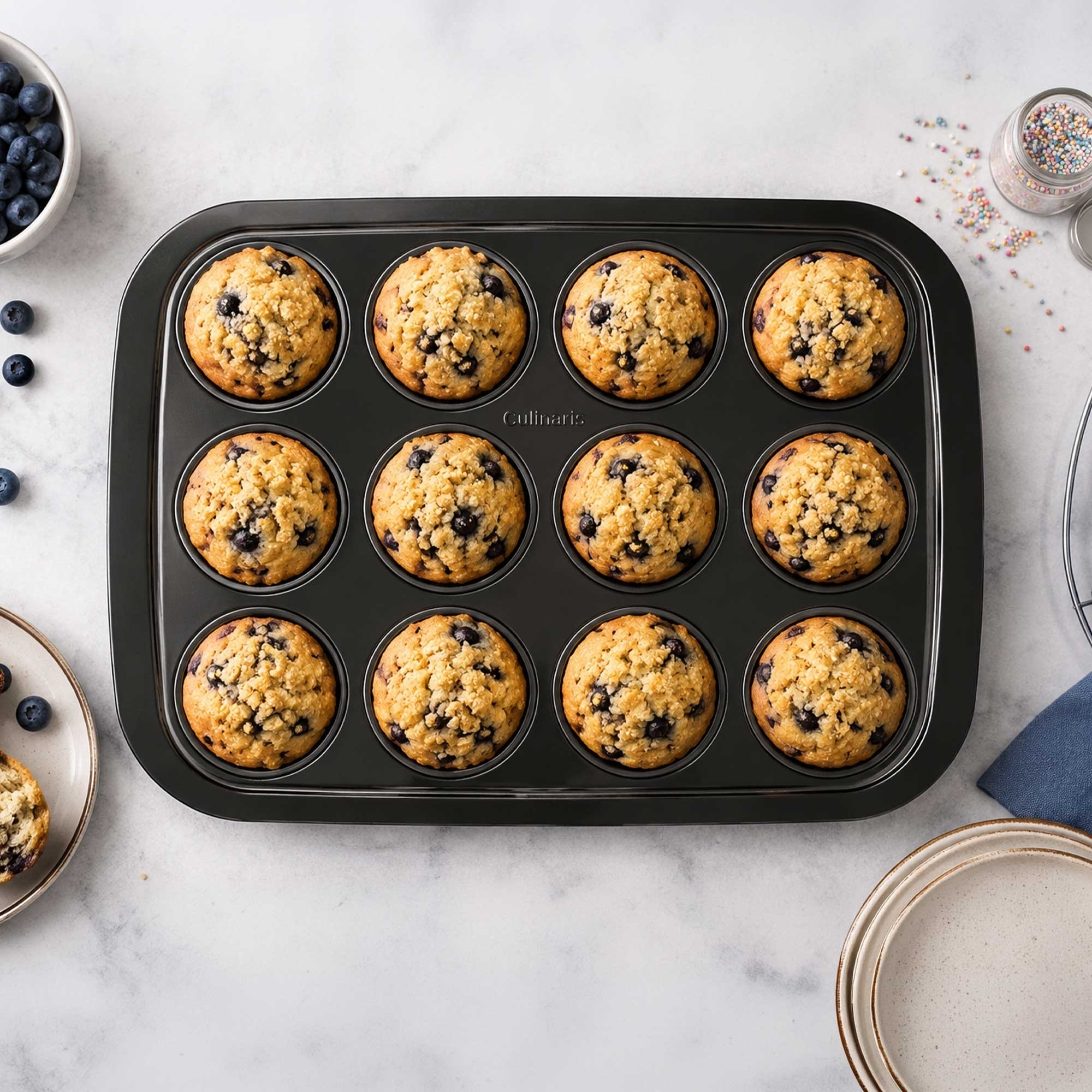 Muffin Mould - PADEIRO - 12 pcs | Culinaris