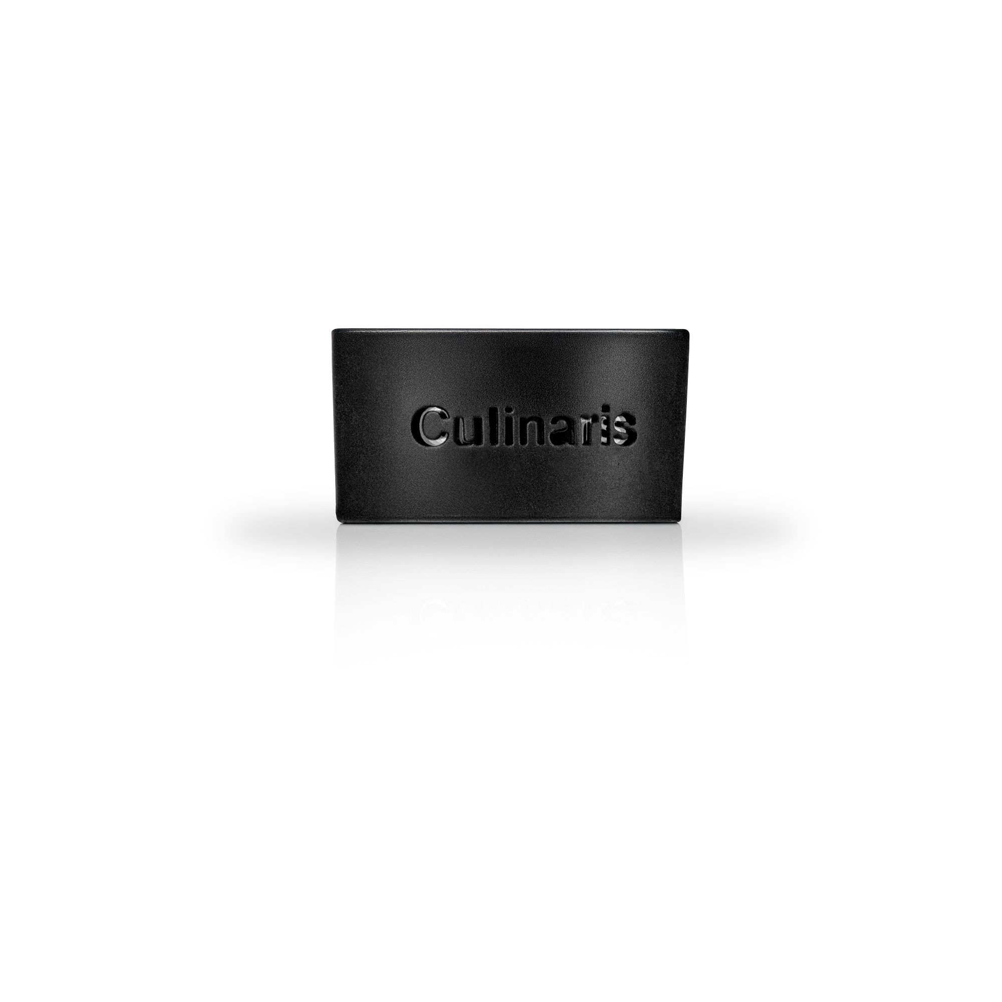 Silicone cover - glass mug Portare - black | Culinaris