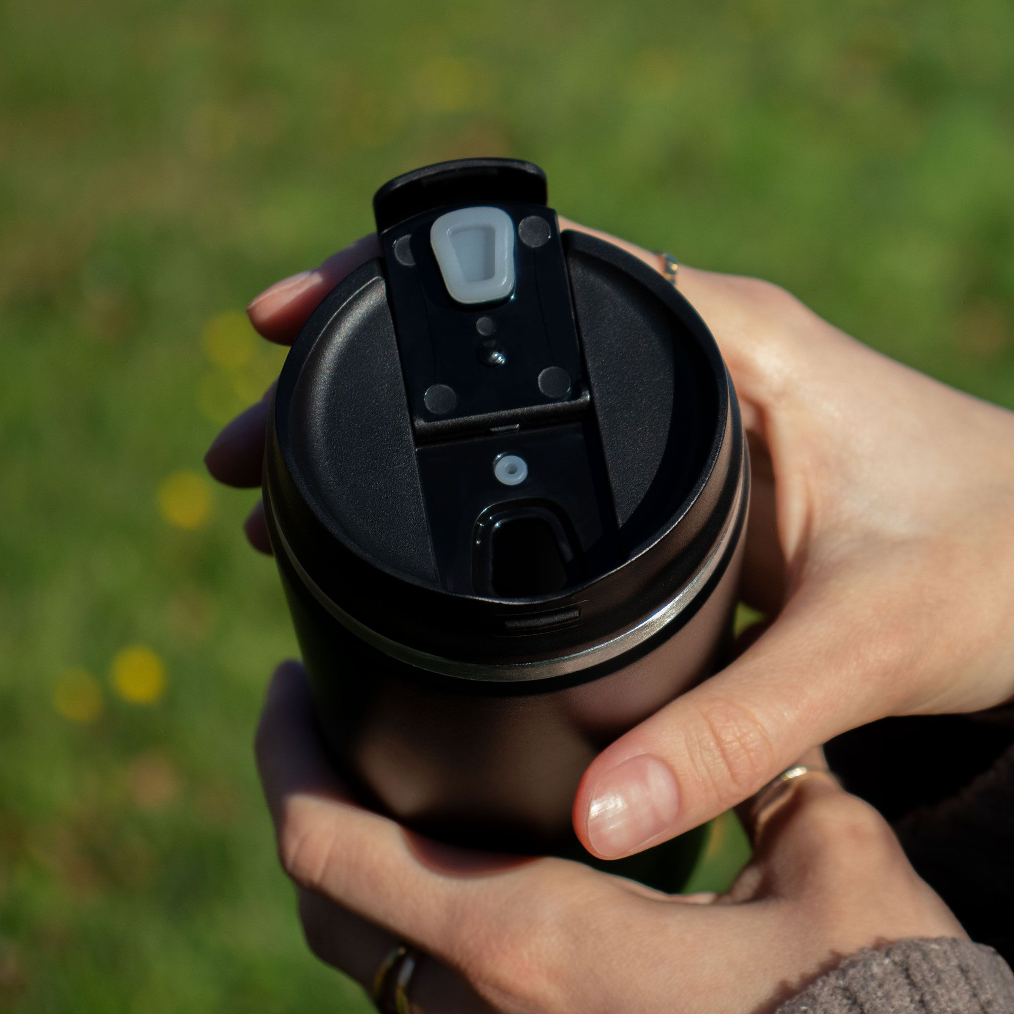 Thermo mug - Amico - 460 ml - black | Culinaris
