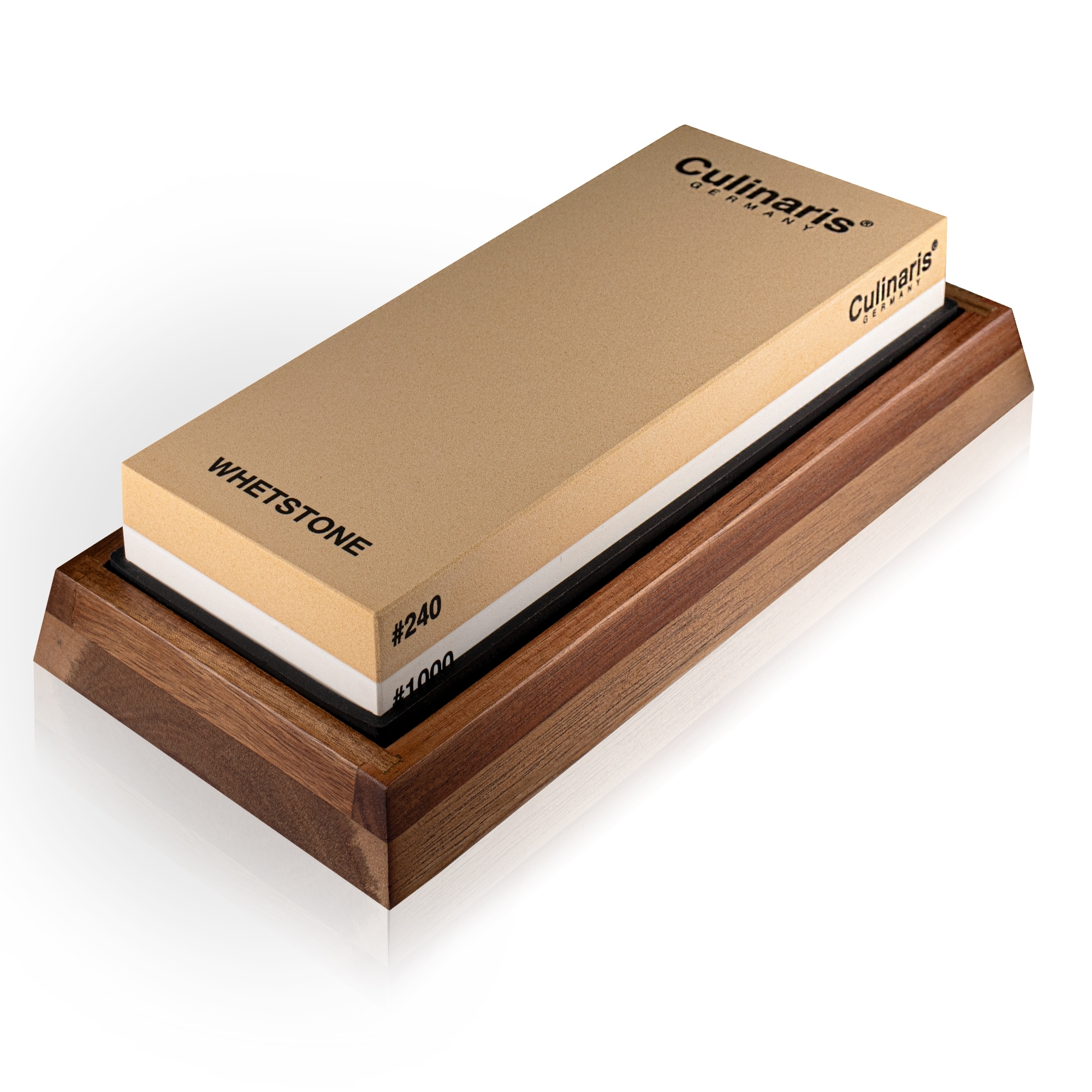 Wet whetstone - 240/1000 - 5-piece set  | Culinaris