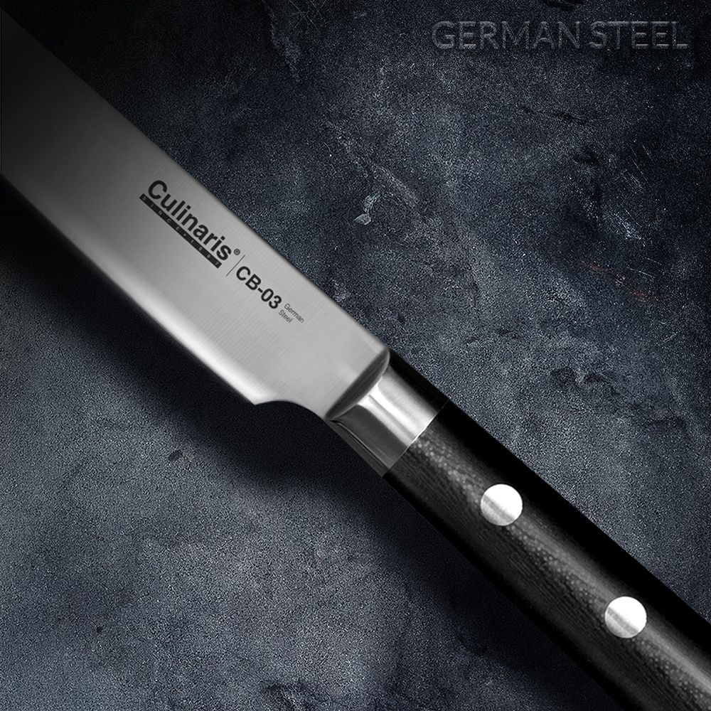 Steak knife - Black series - 13.5 cm - CB-03 | Culinaris