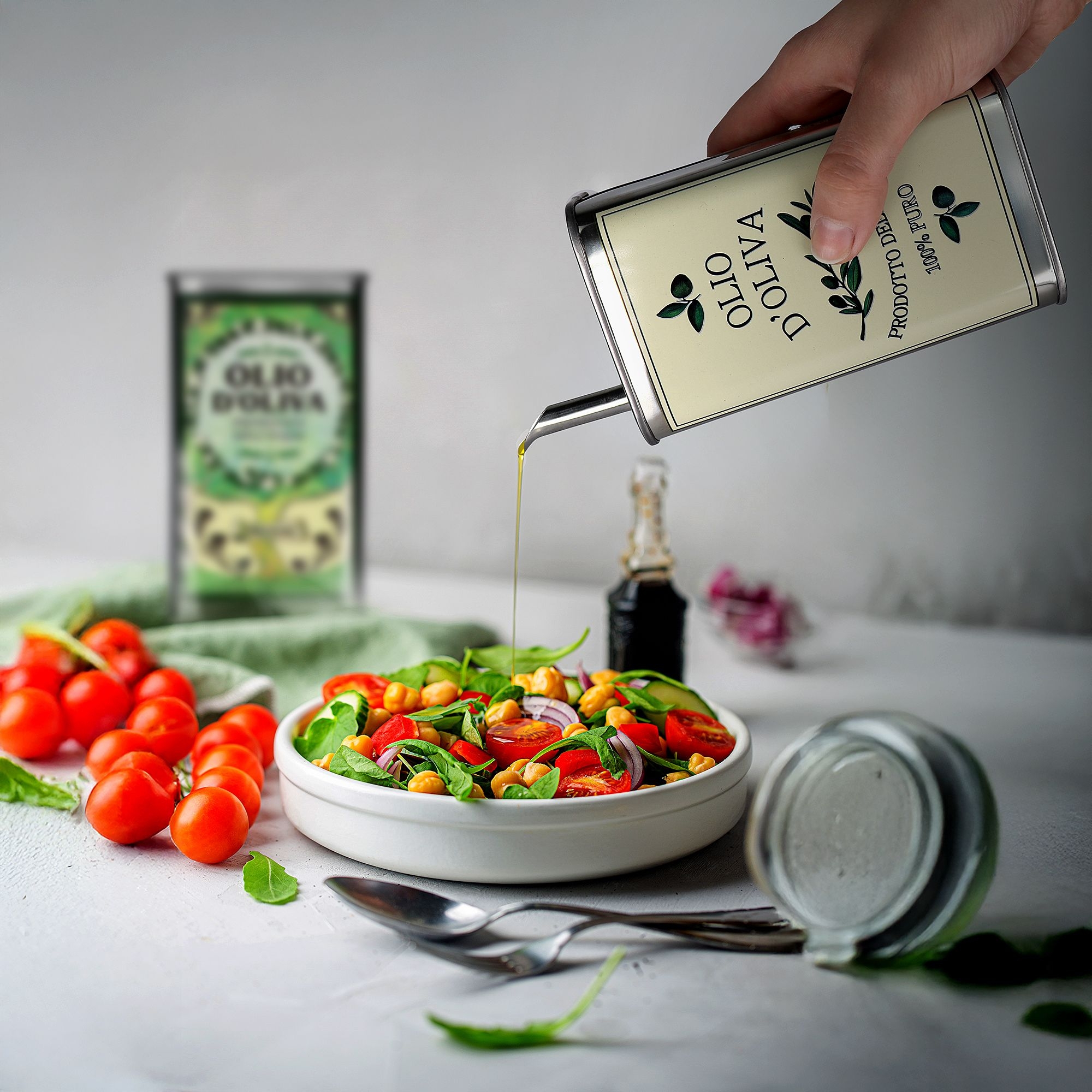 Oil can – Green - 1000 ml | Culinaris