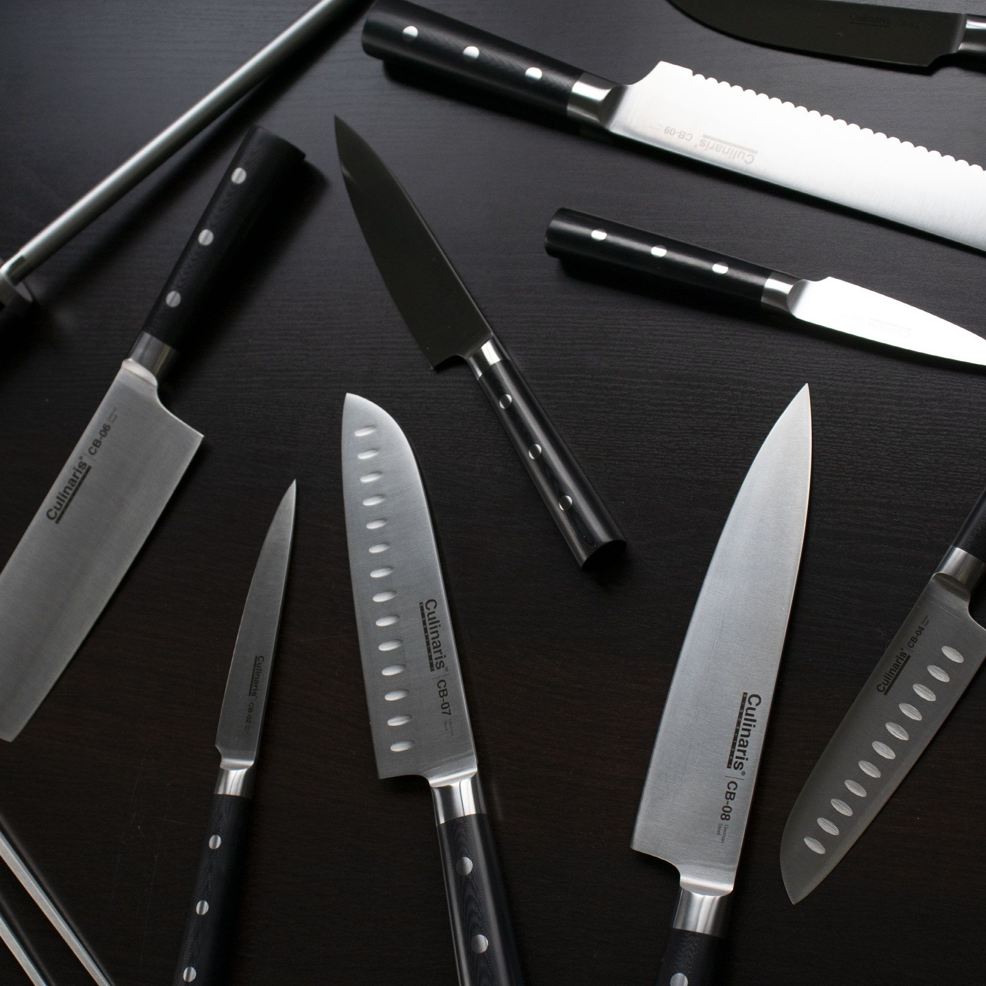 Paring knife - Black Series - 10 cm - CB-01 | Culinaris