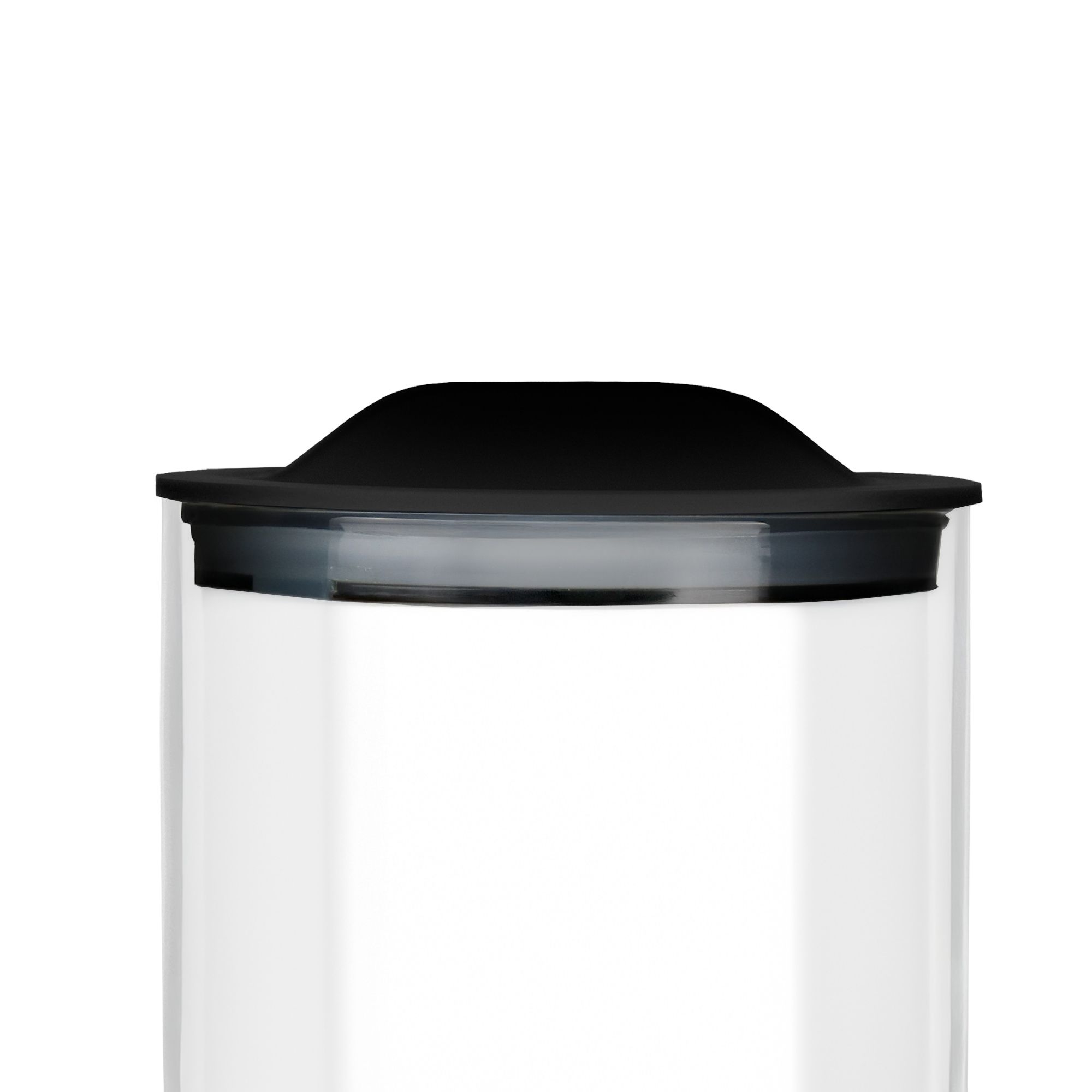 Lid glass insert - Lunchpot Portare - black | Culinaris