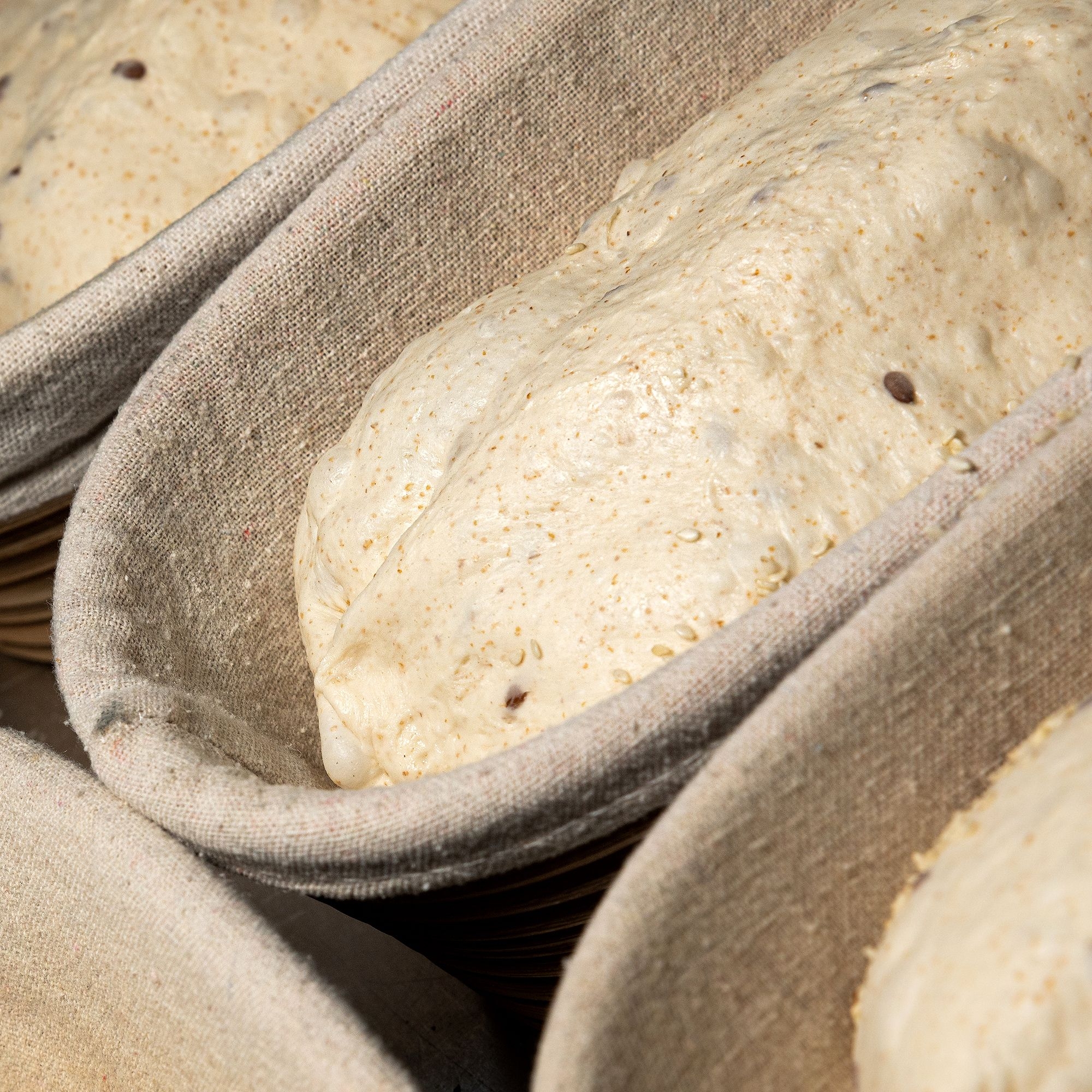 Proofing Basket oval with liner - PADEIRO - 24.5 cm | Culinaris